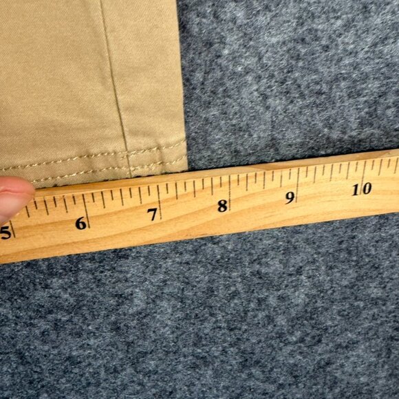 I Love Ugly Slim Kobe Chino Pants Cropped Beige Tan Sz Medium 32x26 Casual Work - Picture 13 of 14